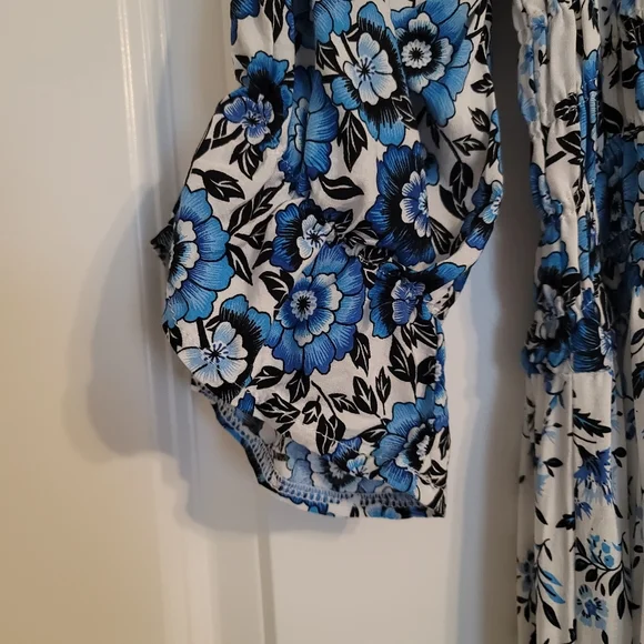 UIMLK Boho Maxi Dress Size Medium - Picture 3 of 4